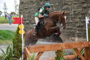 Joanne Jarden and MJI Belle Bonita - Winners of the CNC* class at the inaugural Eventing Ireland fixture at Drishane Castle, September 2014